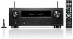 Denon AVR-X2800H AV-Receiver (7.2, Dolby Atmos, 3x HDMI 2.1 In & 2x Out, 3x HDMI 2.0 In, 2x Sub Out, Audyssey MultEQ XT, 434x167x341mm)