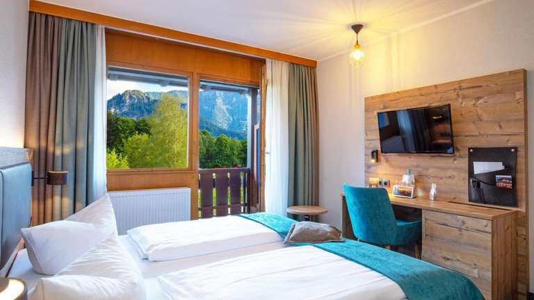 Chiemgauer Alpen: 4*Das Wiesgauer Alpenhotel Inzell inkl. Frühstück, Sauna & Öffis | Doppelzimmer 93,40€ bis Ende Mai