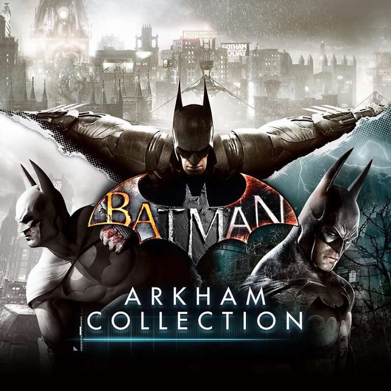 PSN: Batman Arkham Trilogy Collection Knight/Asylum/City PS4 (PS5-kompatibel)