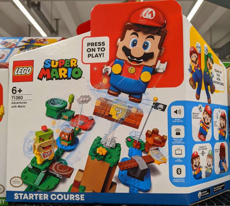 LEGO Super-Mario Starterset 71360 - 36,99€ | Super-Mario Charaktere Serie 3 71394 - 2,99€ | 71363 - 14,99€ u.a. [lokal Kaufland Suhl]