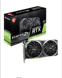 [MINDSTAR] 12GB MSI GeForce RTX 3060 Ventus 2X OC Aktiv PCIe 4.0 x16 (Retail)