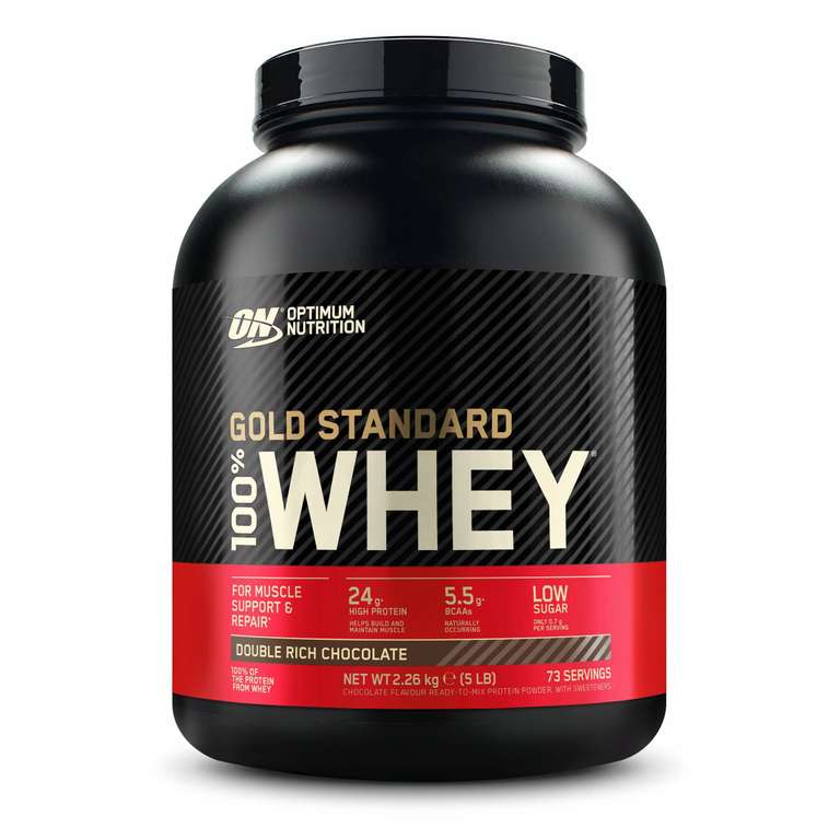 Optimum Nutrition 100% Whey Gold Standard Double Rich Chocolate 2,226g