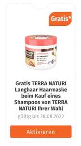 Müller App: Gratis Terra Naturi Langhaar Haarmaske beim Kauf eines Terra Naturi Shampoos in Filiale