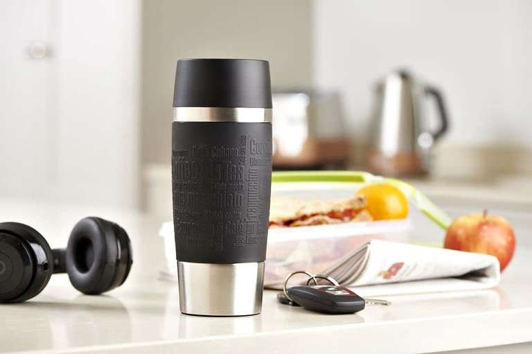 Emsa Travel Mug Classic | 360 ml | Thermobecher | Isolierbecher | hält 4h heiß & 8h kalt | Quick-Press-Verschluss für 15,96€ (Amazon Prime)