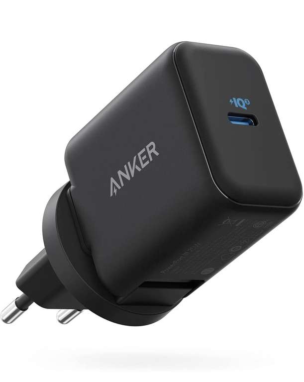 (Amazon Prime) Anker PowerPort III 25W PD USB-C Ladegerät Reiseadapter incl EU und US Stecker!