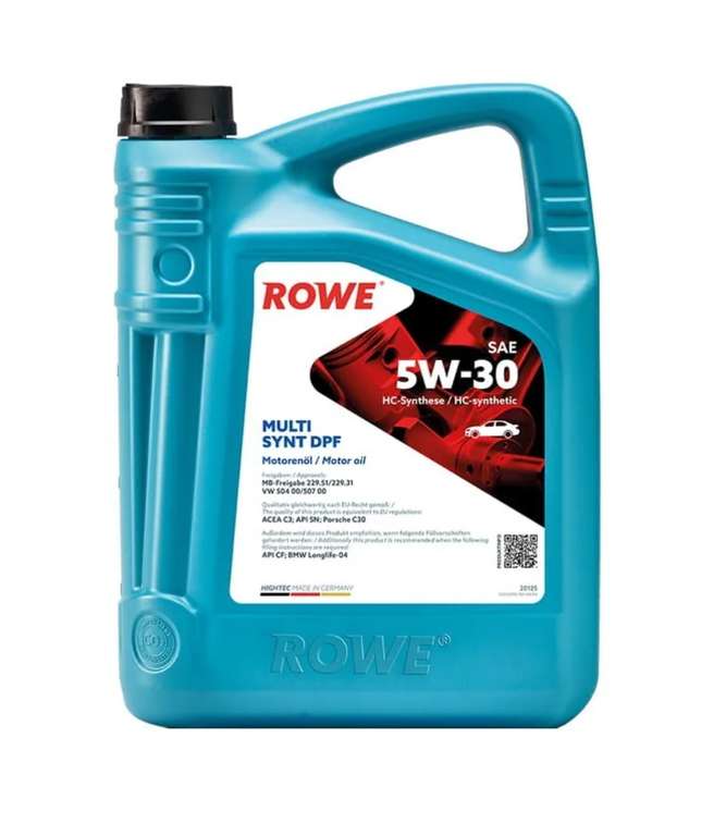 ROWE HIGHTEC MULTI SYNT DPF SAE 5W-30 | 5 Liter Ebay