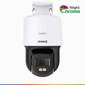 Annke NCPT500 Überwachungskamera (3072x1728@20fps, 340° Pan & 110° Tilt, Farbnachtsicht, 2-Wege-Audio, LAN, PoE, microSD, ONVIF)