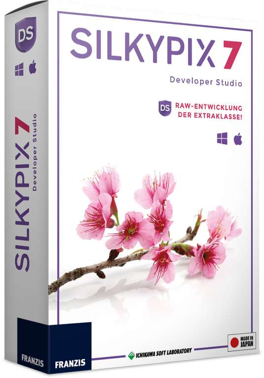 [franzis] Silkypix Developer Studio 7 | RAW konverterien & bearbeiten | Vollversion | Lifetime | Windows