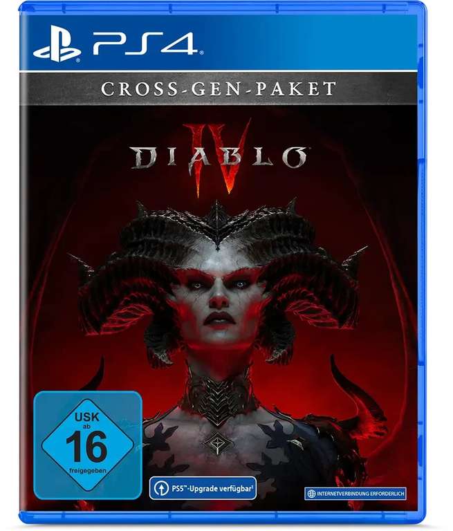 Diablo 4 (PS4) inkl. PS5 Upgrade für 34,89€ inkl. Versand (Cyberport)