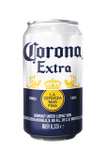 Corona Extra Premium Lager Dosenbier, Mehrweg, Internationales Lager Bier (24 X 0.33 l) (Prime Spar-Abo)