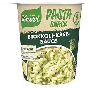 [Prime Sparabo] Knorr Pasta Snack 8er Brokkoli Käse, Mac and Cheese und Pilz Rahm