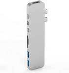 [Prime] HyperDrive TB3 Dock 8-in-1 für 9,99€ Silber