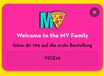 Milano Vice Pizza 10€ NK Rabatt ab teilweise schon 10€ MBW