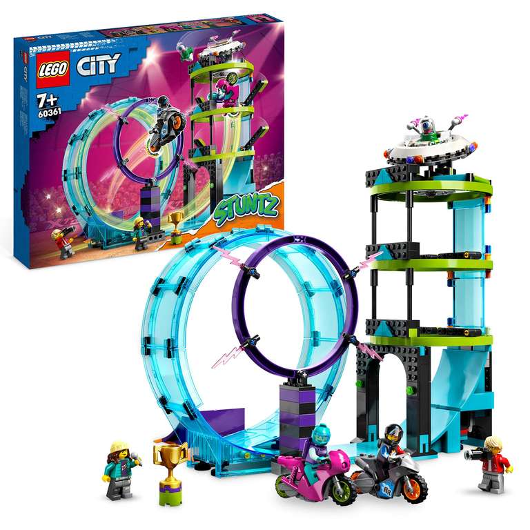 LEGO 60361 City - Stuntz Ultimative Stuntfahrer-Challenge
