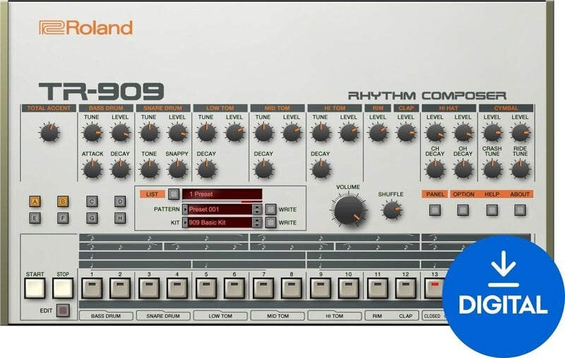 Roland Cloud TR-909 / VST Plugin