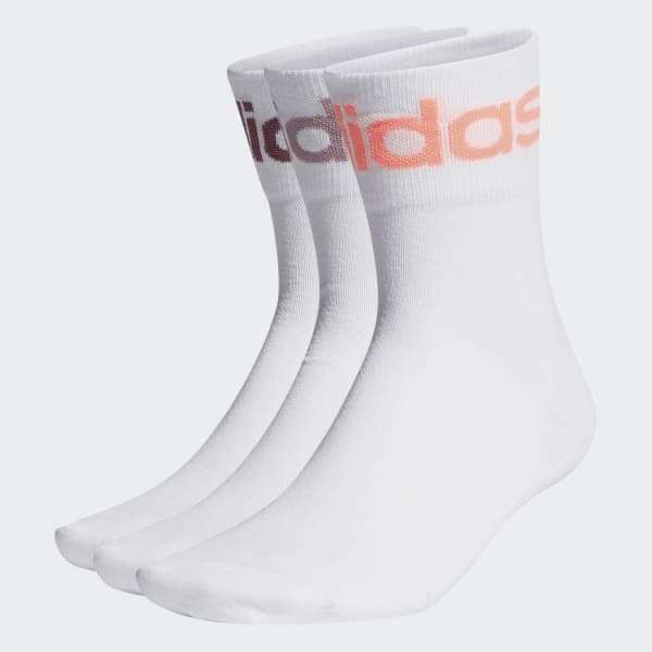 [Adidas ADICLUB] 3'er Pack FOLD-CUFF CREW Socken Gr. 37-48 (58% Baumwolle/39% rec. Polyester/2% Elastan/1% rec. Nylon) - mit CB 6,24€
