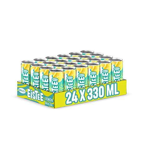 [Amazon Prime Spar Abo] Rauch Eistee Lemon – Eistee mit Zitronen Geschmack (Einweg, 24 x 330 ml) || Pfandfehler || 17,31 - 6€ Pfand = 11,31€