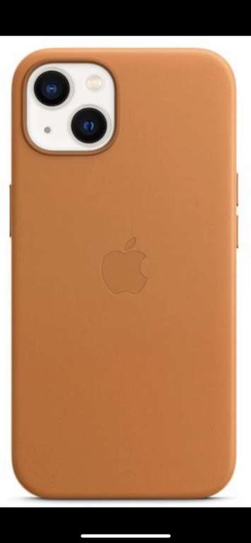 Apple iPhone 12 / 13 / mini / Pro / Max Leder Case mit MagSafe
