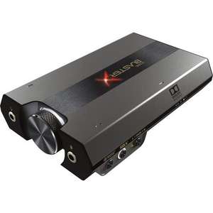 Sound BlasterX G6 7.1 HD externe Gaming-DAC- und USB-Soundkarte PC, PS4, Xbox One, Switch