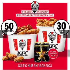 KFC Touchdown Bucket zum 12.02.2023
