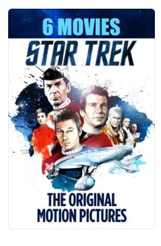 [Itunes US] Star Trek Teil 1 bis 6 - als Set - 4K Dolby Vision digitale Kauffilme - nur OV