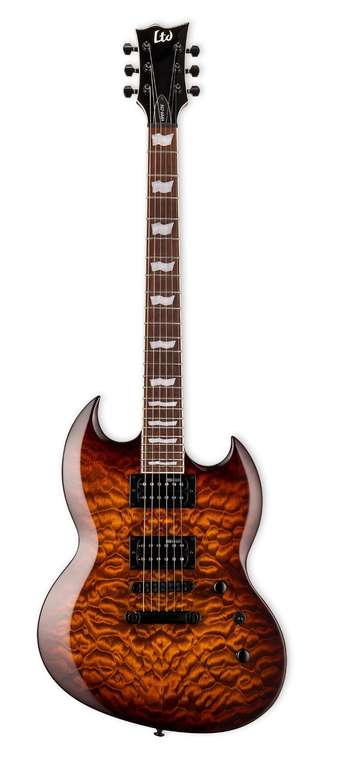 E-Gitarren Sammeldeal (10), z.B. ESP LTD Signature Series Alexi Laiho Alexi-200 E-Gitarre, Farbe Black für 545€ [Bax]