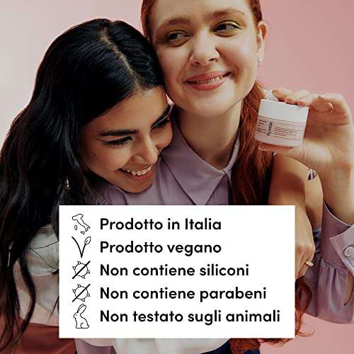 (Prime) Syster - Maske, Feuchtigkeitsspendend, Pflegend, Energetisierend, Vegan, Made in Italy - 50 ml