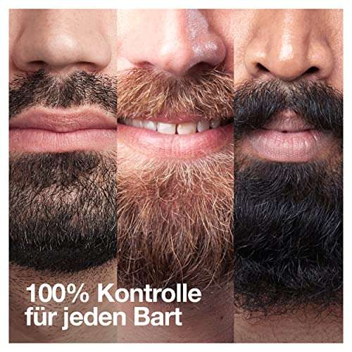 Braun Barttrimmer 7, Trimmer & Haarschneider für Gesichts- und Kopfhaare, 39 Längeneinstellungen, BT7350