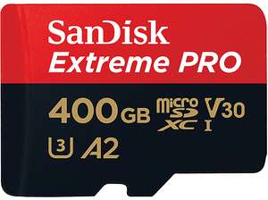 SanDisk Extreme Pro 400 GB microSD - optional 24,99€ mit Otto UP Plus Weihnachtspunkten (personalisiert)