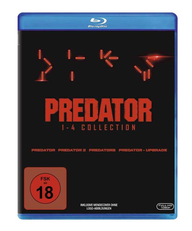 Predator 1-4 Complete Collection | Arnold Schwarzenegger | Blu-Ray | Prime | FSK18