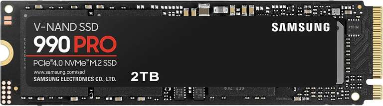 Samsung 990 PRO 2TB SSD | M.2 2280 | NVMe 2.0 | PCIe 4.0 | 7450/6900 MB/s | 3D-NAND TLC | TBW: 1.2PB | PS5-kompatibel | 5 Jahre Garantie
