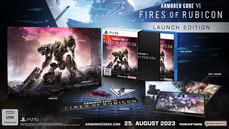 [Gamestop Abholung/Amazon Prime] Armored Core VI Fires of Rubicon - Launch Edition Ps5 Playstation 5