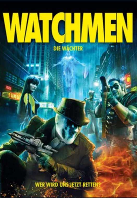 Watchmen - Die Wächter (2009/IMDB: 7,6 ) als digitaler Kauffilm in 4K Dolby Vision (Ton: deutsch/englisch/französisch)