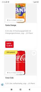 Coca Cola , Fanta , Mezzo Sprite Lokal Thomas Philipps