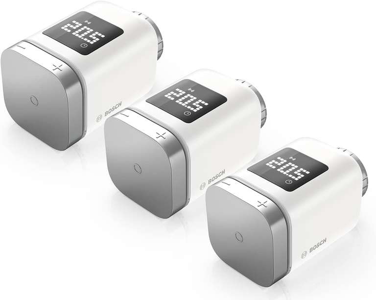 Bosch Smart Home Heizkörperthermostat II, 3er Set