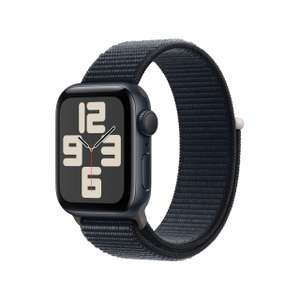 Apple Watch SE 2. Gen (2023) 40mm GPS Aluminiumgehäuse und Sport Loop Armband in Mitternacht
