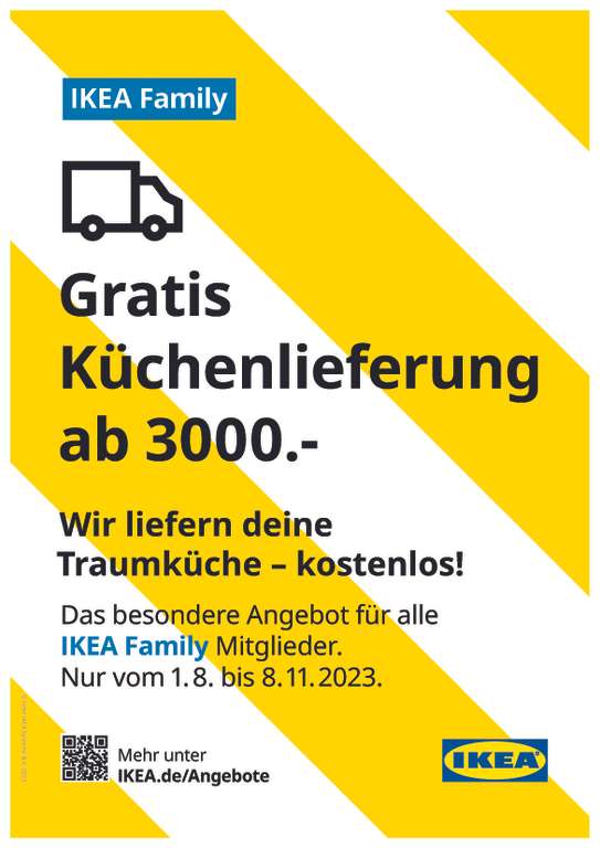 IKEA Küchen - Gratis Lieferung ab 3.000€ (statt 145€), zusätzlich fast alle METOD-Schränke "Neuer niedriger Preis"