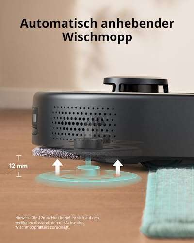 Eufy Clean X9 Pro Staubsaugerroboter mit Wischmopp und Reinigungsstation Amazon Prime