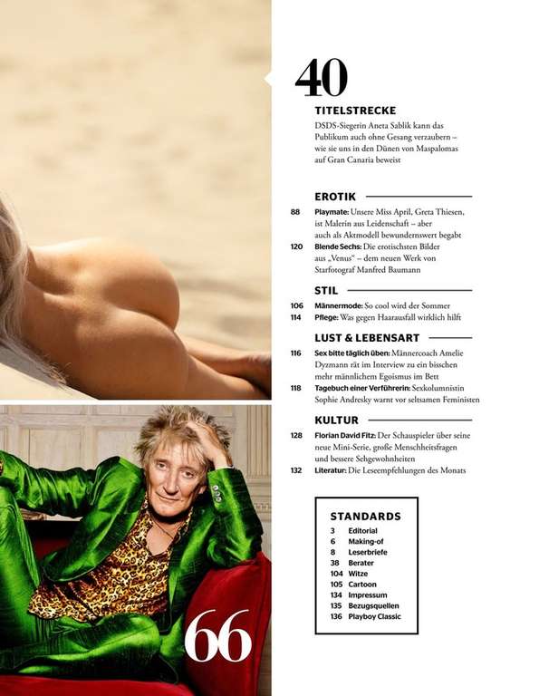 Playboy ePaper Halbjahresabo (8 Ausgaben) für 46 € mit 45 € BestChoice-Universalgutschein // kein Werber notwendig