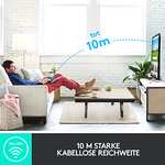 Logitech K400 Plus Kabellose Touch-TV-Tastatur (Amazon)