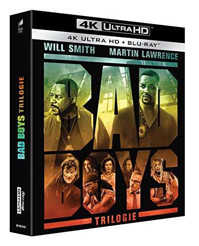 Bad Boys Trilogie 4k + Blu Ray für 22,80 bei Amazon.fr