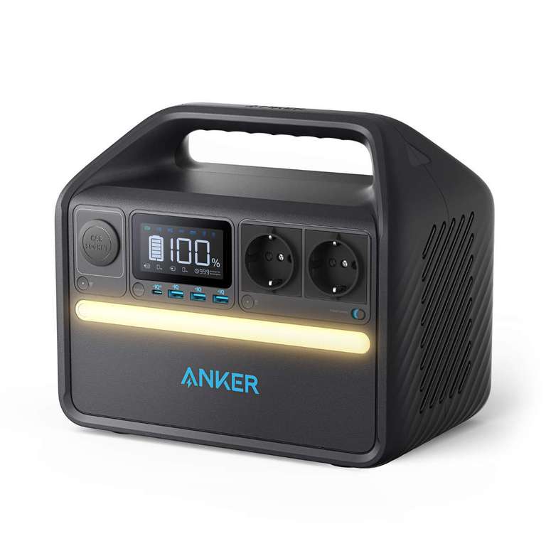 Anker 535 PowerHouse mit LiFePO4 (512Wh bei max. 500W) - Powerstation (Bestpreis)
