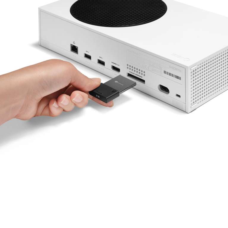 [Personalisiert] Seagate Speichererweiterungskarte Xbox Series X|S 1TB SSD, Plug and Play NVMe-Erweiterungs-SDD