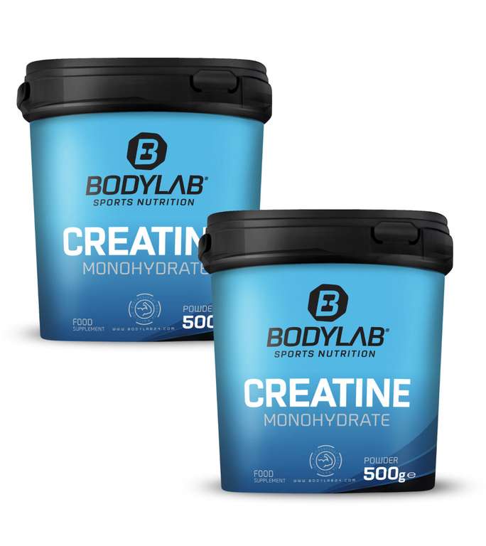 BodyLab24 Kreatin Monohydrat Creatin 2x 500g (23,93€/kg)