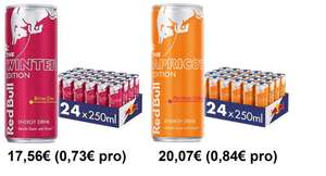 Red Bull Winter Edition Birne-Zimt - Einweg Dosen (24 x 250 ml) | ca 0,73€ pro Dose (0,66€ möglich) | zzgl. 6€ Einwegpfand [Prime Spar-Abo]