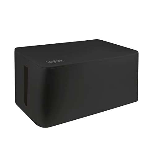 LogiLink - Kabelbox groß (407 x 157 x 133,5 mm), schwarz (prime)