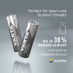 [Prime] VARTA Batterien AA und AAA, 4 Stück, Ultra Lithium