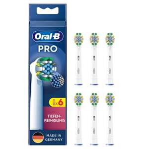 Oral-B Pro Tiefenreinigung Aufsteckbürsten für elektrische Zahnbürste (Kids Spiderman 19,76€) 6 Stück (Prime Spar-Abo)