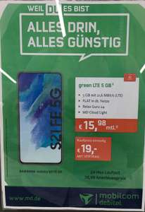 Mediamarkt Neu-Ulm Samsung Galaxy S21 FE 5G 128 GB mit 5GB LTE und Allnetflat im Vodafone Netz