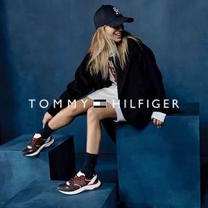 [Lounge by Zalando] Tommy Hilfiger Sale | Schuhe & Uhren, Damen- & Herren Bekleidung, Unterwäsche | z.B. Sneaker low - blau für 35 € + VSK